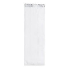 3 7/8" x 2 1/2" x 11 5/8" Pint Size Unprinted Foil Bag - 500/Case