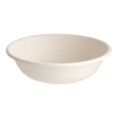 32 oz. Compostable Fiber Take-Out Bowl - 300/Case