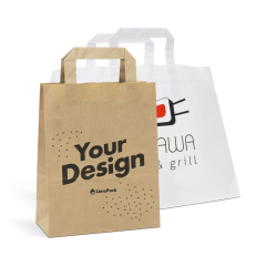 Branded Takeaway Bags – Fastest delivery on every size you need!
