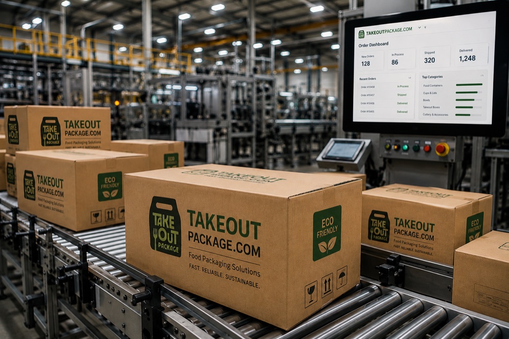 TakeOutPackage.com — food packaging ecommerce & distribution platform